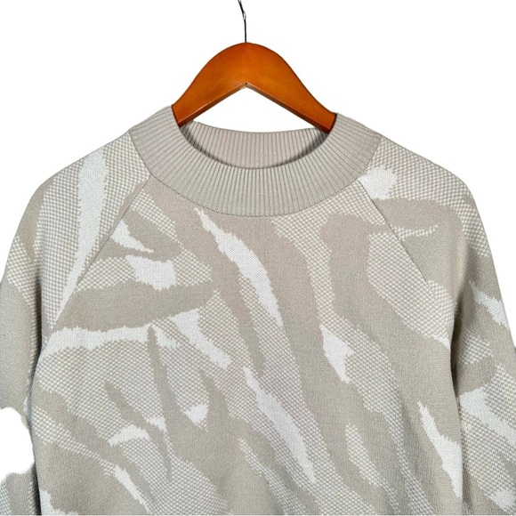 ATHLETA Jacquard Merino Wool Knit Crewneck Pullover - Picture 6 of 11